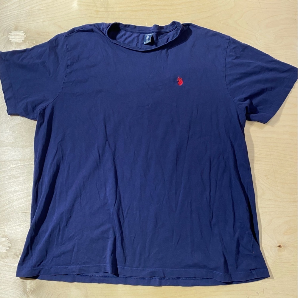 U.S. Polo Assn. Dark Blue Short Sleeve Tee 3XL (EX)